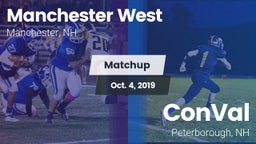 Matchup: Manchester West vs. ConVal  2019