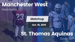 Matchup: Manchester West vs. St. Thomas Aquinas  2019