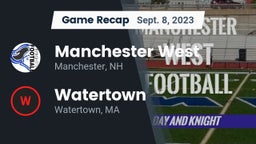 Recap: Manchester West  vs. Watertown  2023