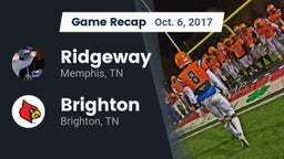 Recap: Ridgeway  vs. Brighton  2017