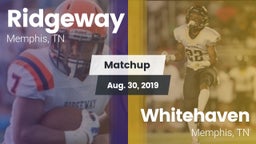 Matchup: Ridgeway vs. Whitehaven  2019