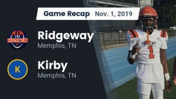 Recap: Ridgeway  vs. Kirby  2019