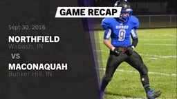 Recap: Northfield  vs. Maconaquah  2016