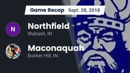 Recap: Northfield  vs. Maconaquah  2018