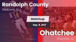 Matchup: Randolph County vs. Ohatchee  2017