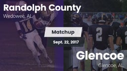 Matchup: Randolph County vs. Glencoe  2017