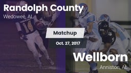 Matchup: Randolph County vs. Wellborn  2017