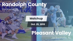 Matchup: Randolph County vs. Pleasant Valley  2019