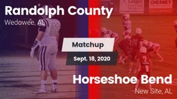 Matchup: Randolph County vs. Horseshoe Bend  2020