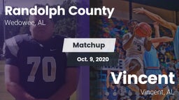 Matchup: Randolph County vs. Vincent  2020