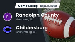 Recap: Randolph County  vs. Childersburg  2022