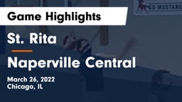 St. Rita  vs Naperville Central Game Highlights - March 26, 2022