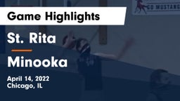 St. Rita  vs Minooka  Game Highlights - April 14, 2022