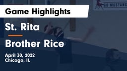 St. Rita  vs Brother Rice  Game Highlights - April 30, 2022