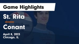 St. Rita  vs Conant  Game Highlights - April 8, 2023