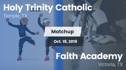Matchup: Holy Trinity Catholi vs. Faith Academy  2019