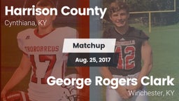 Matchup: Harrison County vs. George Rogers Clark  2017