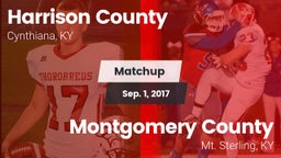 Matchup: Harrison County vs. Montgomery County  2017