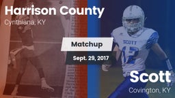 Matchup: Harrison County vs. Scott  2017