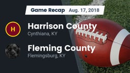Recap: Harrison County  vs. Fleming County  2018