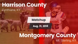 Matchup: Harrison County vs. Montgomery County  2018