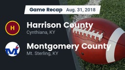 Recap: Harrison County  vs. Montgomery County  2018