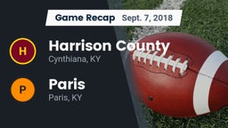 Recap: Harrison County  vs. Paris  2018