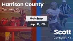 Matchup: Harrison County vs. Scott  2018