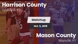 Matchup: Harrison County vs. Mason County  2018