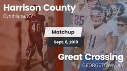 Matchup: Harrison County vs. Great Crossing  2019