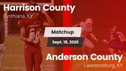 Matchup: Harrison County vs. Anderson County  2020