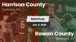 Matchup: Harrison County vs. Rowan County  2020