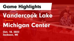 Vandercook Lake  vs Michigan Center Game Highlights - Oct. 18, 2022