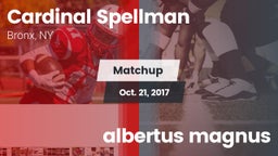 Matchup: Cardinal Spellman vs. albertus magnus 2017