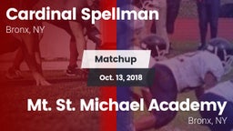 Matchup: Cardinal Spellman vs. Mt. St. Michael Academy  2018