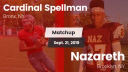 Matchup: Cardinal Spellman vs. Nazareth  2019