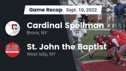 Recap: Cardinal Spellman  vs. St. John the Baptist  2022