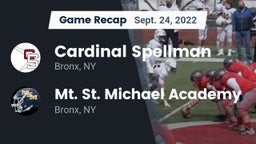 Recap: Cardinal Spellman  vs. Mt. St. Michael Academy  2022
