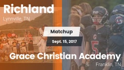 Matchup: Richland vs. Grace Christian Academy 2017