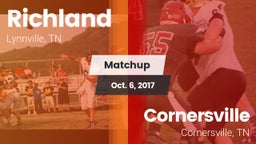 Matchup: Richland vs. Cornersville  2017