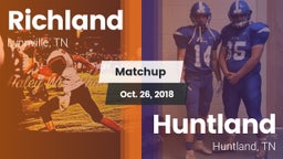 Matchup: Richland vs. Huntland  2018
