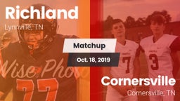 Matchup: Richland vs. Cornersville  2019
