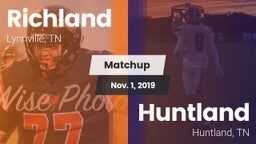 Matchup: Richland vs. Huntland  2019