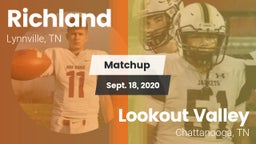 Matchup: Richland vs. Lookout Valley  2020