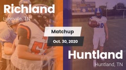 Matchup: Richland vs. Huntland  2020