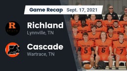 Recap: Richland  vs. Cascade  2021