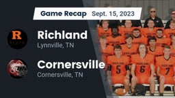 Recap: Richland  vs. Cornersville  2023
