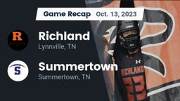 Recap: Richland  vs. Summertown  2023