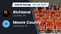 Recap: Richland  vs. Moore County  2023