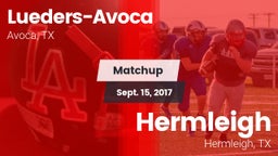 Matchup: Lueders-Avoca vs. Hermleigh  2017